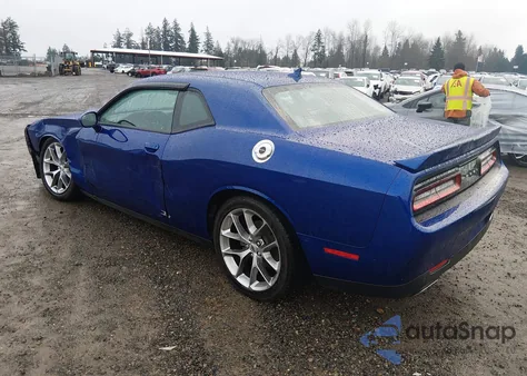 2019 Dodge Challenger Gt z USA, uszkodzony, nr VIN 2C3CDZJG8KH756518